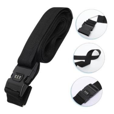 Imagem de Cinto De Segurança Três Dígitos Fechadura Combinada Para Viagem Bagage
