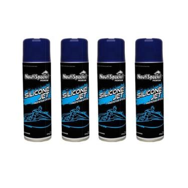 Imagem de Kit 4 Silicone Náutico Para Jet C/ PTFE - NautiSpecial