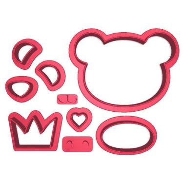 Imagem de Cortador Modular Pasta Urso Ted Príncipe Rei Fofo - DOCE IMPRESSO, 11c