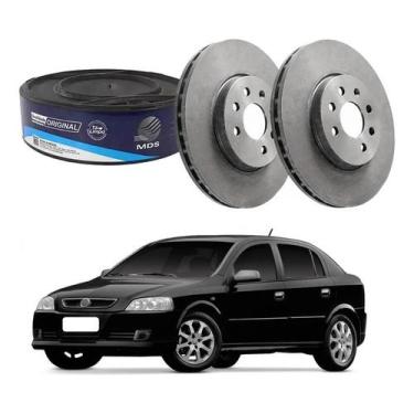 Imagem de Par Disco Freio Dianteiro Mds Astra Sedan 2.0 8v 2005 A 2011