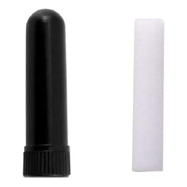 Imagem de 10 Inaladores Nasal Óleo Essência Nariz Aromaterapia C/refil - Lullu P