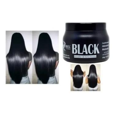 Imagem de Máscara Matizadora Capilar Mairibel 500g Tonalizante Sem Amonia,  Blac