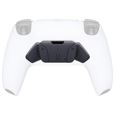 Imagem de Substituição cinza clássica redesenhada K1 K2 K3 K4 botões traseiros invólucro invólucro para controle PS5 eXtremeRate RISE4 kit de recapitulação - controle e placa de recapitulação RISE4 não