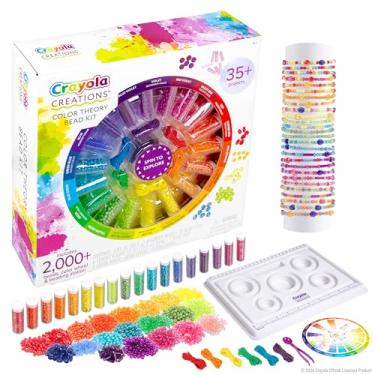 Imagem de Crayola Creations Color Theory 2,000 + Multicolored Bead Set & Wheel