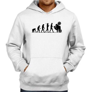 Imagem de Moletom Evolução do Grau XJ6 - Foca na Moda, Branco, G