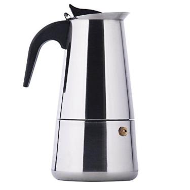 Imagem de Cafeteira Expresso Italiana 9 Xícaras Inox  Ke Home