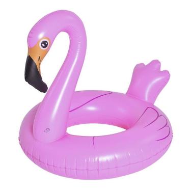 Imagem de Boia Jumbo Flamingo 115 Cm Piscina Dm Toys