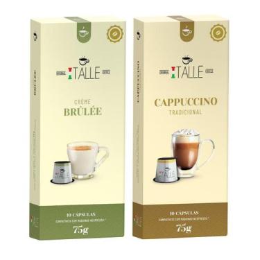 Imagem de Capsula Nespresso Cappuccino Creme Brulee Café Italle 20 Und