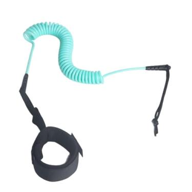 Imagem de Dynwave Prancha de surfe Leash Leg Foot Rope Strap Stand Leash Supplies para entusiastas iniciantes Caiaque, Azul Claro