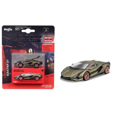 Imagem de Miniatura Lamborghini Sián FKP 37 Speed Icons Maisto 1/64, Verde