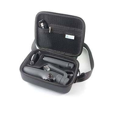Imagem de Skyreat Osmo Mobile 6 Case,PU Leather Portable Storage OM 6 Case Shoulder Bag for DJI OM 6 Smartphone Gimbal Stabilizer Accessories