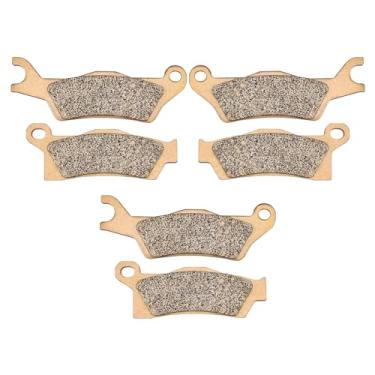 Imagem de ZICOO Pastilhas de freio dianteiras e traseiras sinterizadas compatíveis com Can-Am Outlander 450 500 570 650 800 800R 850 1000 EFI XT XT-P XMR DPS Max 2012 2013 2014 2015 2016 2017 2018 2019 2020