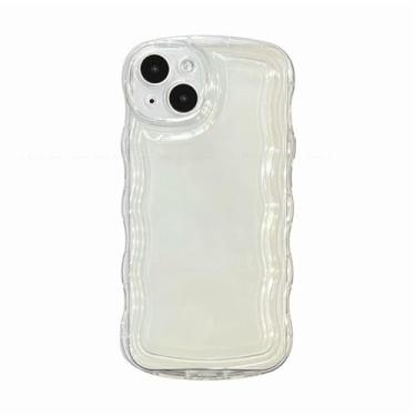 Imagem de Capa traseira fina transparente oval onda encaracolada para OnePlus 10R 10T 11R Ace 2V Nord N30 N300 CE 2 3 Lite Pro Capa de telefone de silicone TPU macio, transparente, para Nord CE2 Lite 5G