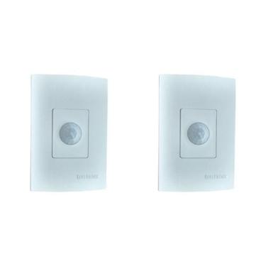 Imagem de Kit C/2 - Qualitronix Sensor  Parede Emb. Qi2M