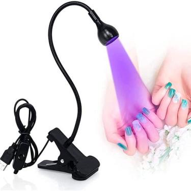 Imagem de Luminária Led Uv Recarregável Secagem Rápida Para Manicure - LUZ UV