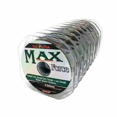 Imagem de Linha de Pesca Monofilamento Max Force 4kg 0,21mm - 300m - Maruri
