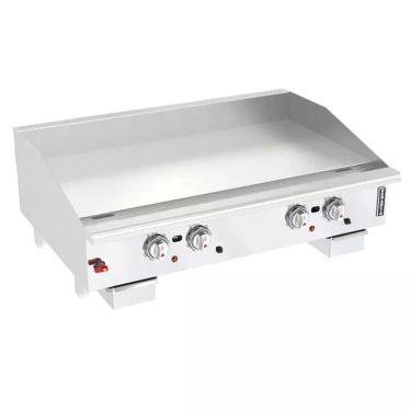 Imagem de Chapa Termostática de Mesa a Gás Venâncio Genesis New Gaveta Externa 120cm G48CT-48TN