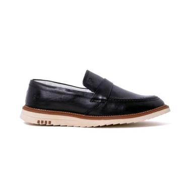 Imagem de Mocassim Social Sapato De Couro Formal Esporte Fino Slip On - VANCOUVE