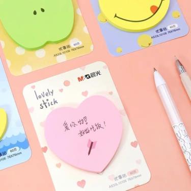 Imagem de Bloco De Notas Adesivo Colorido Post-it  Em Formatos Sortidos, 200 FOL