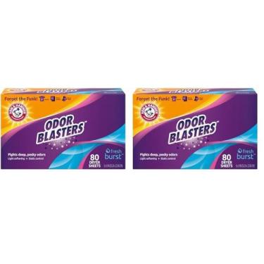 Imagem de Secador de lençóis Arm & Hammer Odor Blaster Fresh Burst 80 quilates x