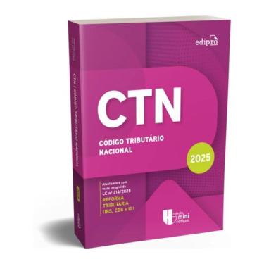 Imagem de Código Tributário Nacional 2025 - Coleção Minicódigos