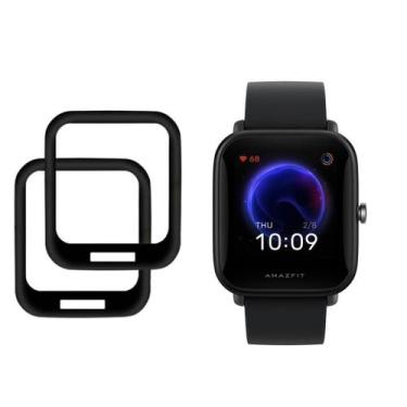 Imagem de Kit 2 Películas Nanogel 5d Smartwatch Bip U Pro - TECH KING, Borda Pre