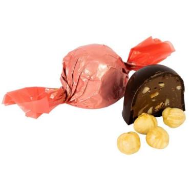 Imagem de Trufa de Chocolate 61% Zero Açúcar c/ Creme de Avelã - 30g - ESPIRITO 