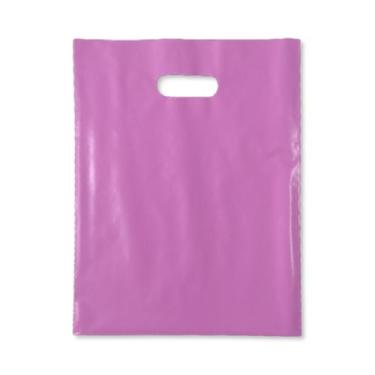 Imagem de Sacola alca vazada rosa (30x40 cm.) c/ 1 kg. - TAMAROZZI