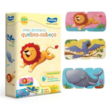 Imagem de Meu Primeiro Quebra Cabeça 2, 3 e 4 Peças 2029 - Toyster 