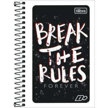 Imagem de Caderneta Pequena Espiral 1/8 D+ 48 Folhas Capa Flexível 10 x 14cm Til