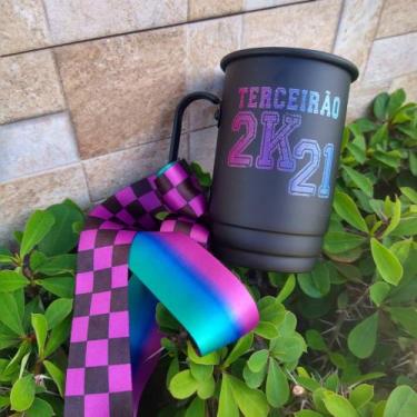Imagem de Caneca de alumínio com tirante - Terceirão - FESTEIROS