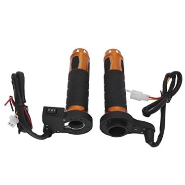 Imagem de Motocicleta Aquecimento de Motocicleta 2pcs 22mm/0,87 Polegadas Elétricas Aquecimento de Alumínio Alumínio HA Winter HA Mais Quente para o Guidão de Bicicleta de Motocicleta 12V? (Ouro)