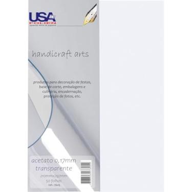 Imagem de Capa Para Encadernacao A4 Acetato Cristal 0,17Mm Pct Com 50 107805