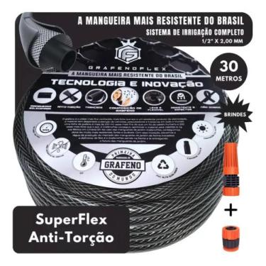 Imagem de Mangueira Jardim GrafenoFlex New 1/2 Reforçada 30 M