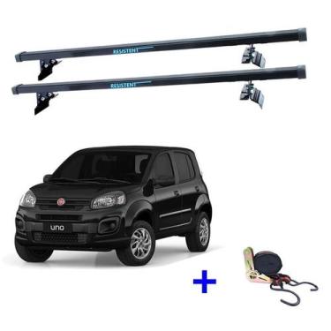 Imagem de Rack Teto Bagageiro Uno Vivace 4Prts  2011 A 2019 + 1 Cinta - Rack De 