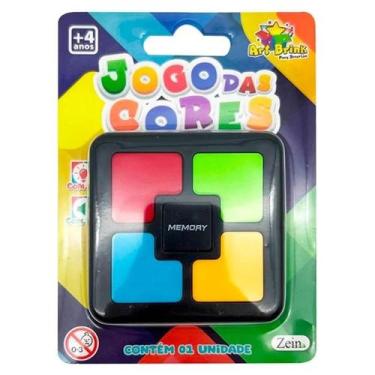 Imagem de Jogo memoria das cores 6x6cm - ZEIN