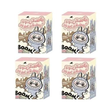 Imagem de Pelúcia De Vinil Labubu, Caixa Surpresa Com Monstros Sentados, Festa D