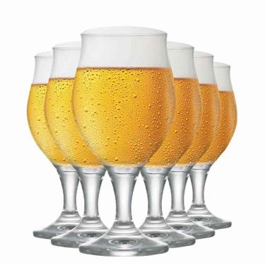 Imagem de Taça de Cerveja de Cristal Elsab 6pcs