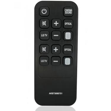 Imagem de Controle remoto de substituição AKB73996701 para LG SoundPlate LAP340 LAP341 LAP345C LAP347C