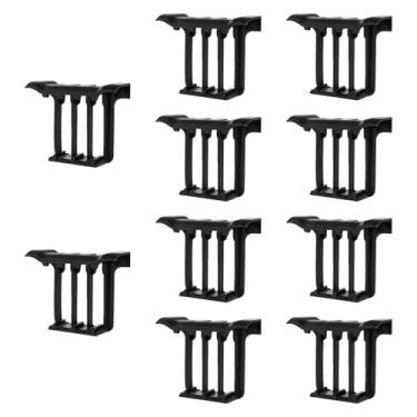 Imagem de Fenteer 10x Clipes de drenagem de painel solar Clipe de drenagem de painel fotovoltaico Manutenção prática Limpeza profissional de módulo fotovoltaico, 35mm