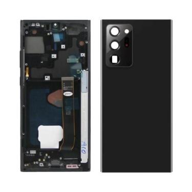 Imagem de Tela sensível ao toque lcd super amoled para samsung galaxy note 20 ul