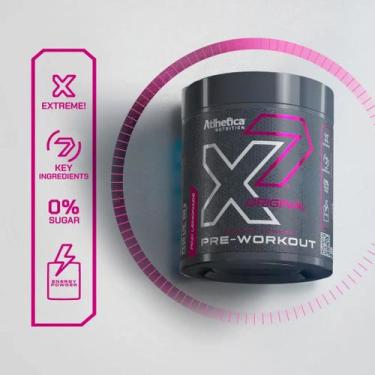 Imagem de Pré Treino X7 Original (Pote 300g) Pink Lemonade - Atlhetica Nutrition