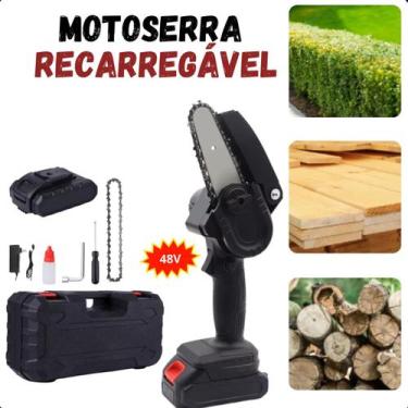 Imagem de Mini Moto Serra Eletrica Bivolt potência ideal para madeira - ROMI
