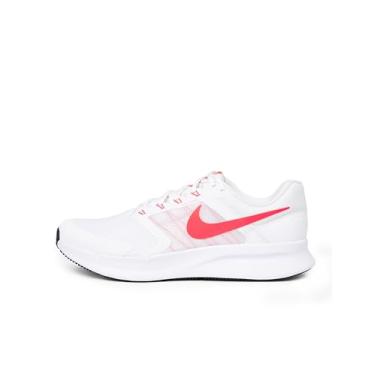 Imagem de Nike Run Swift 3 (extra largo) (preto/branco-cinza fumê DK), Branco/carmesim brilhante/preto, 8.5 X-Wide