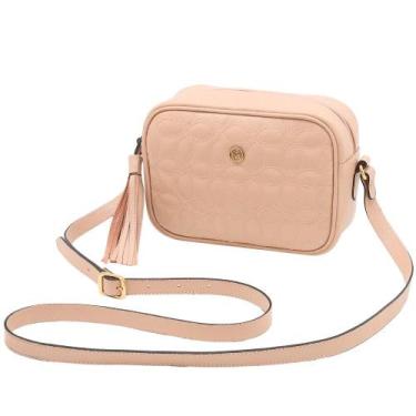 Imagem de Bolsa de Couro Mariart Gardênia, Creme