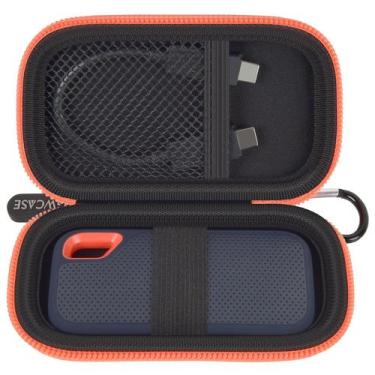 Imagem de Estojo rígido para SSD portátil SanDisk Extreme 500 GB/1 TB/2 TB/4 TB 