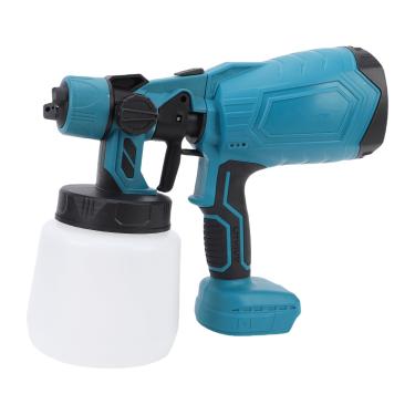 Imagem de Asixxsix Pulverizador de Tinta Elétrica de 200w, Ferramenta de Tinta Spray de Névoa Fina de Alta Pressão Com Contêiner e Indicadores de Bateria para Móveis Paredes Portas Tetos