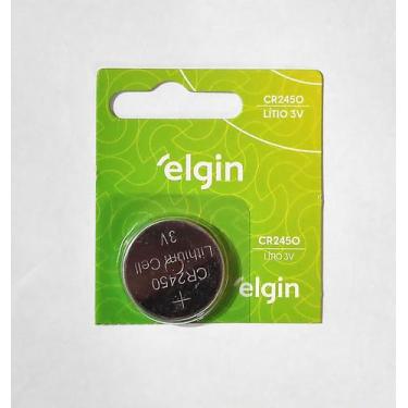 Imagem de Bateria Botão CR2450 Elgin blister com 01 un