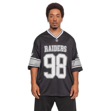 Imagem de Camiseta NFL Oversize Orland Raiders Name Number Maxx Crosby Preta, P
