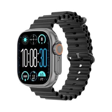 Imagem de Relógio Inteligente GPS NFC Bluetooth De 2,04 Polegadas Para IOS, Home